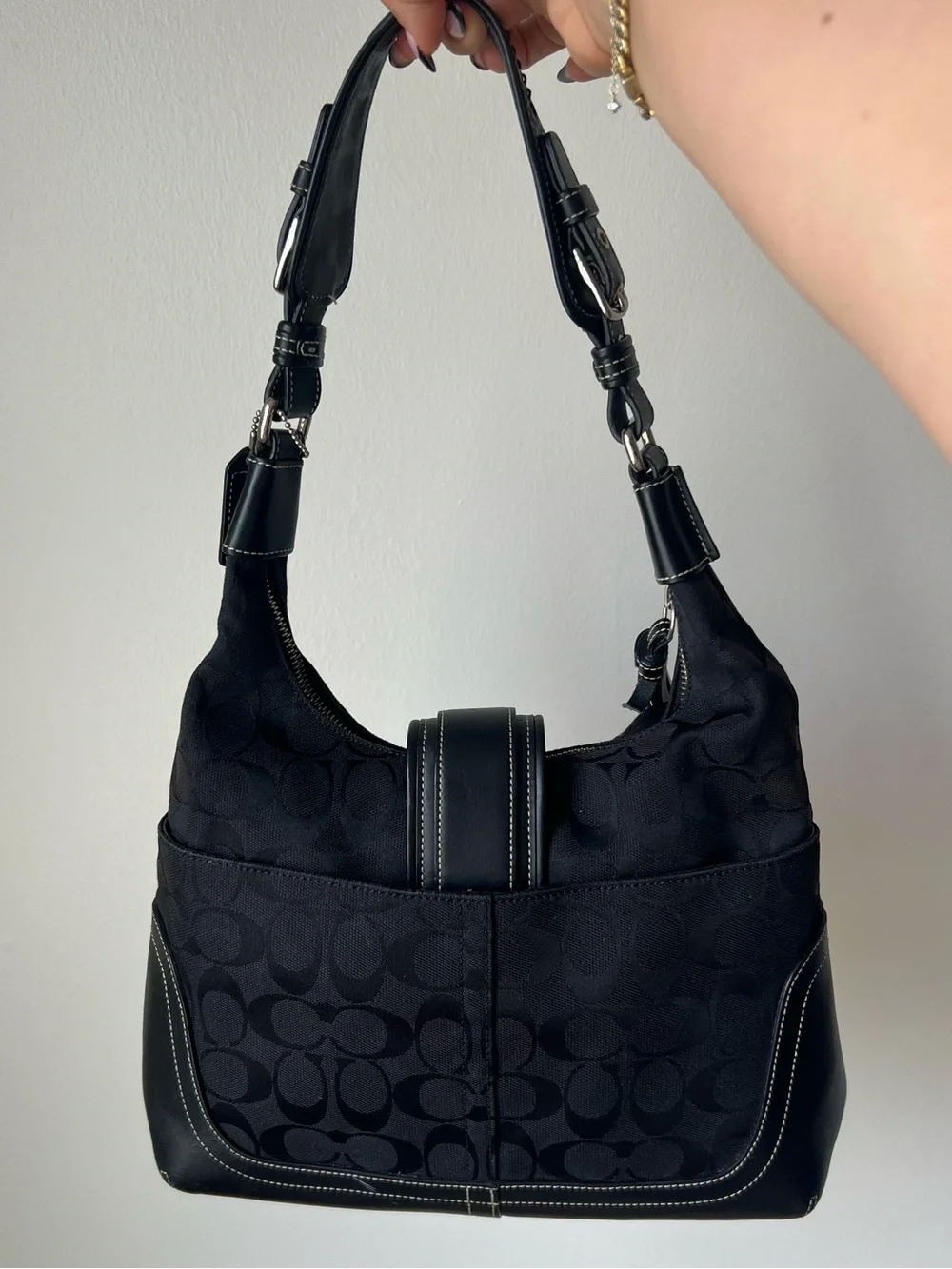 Coach Hamptons Flap Shoulder Bag